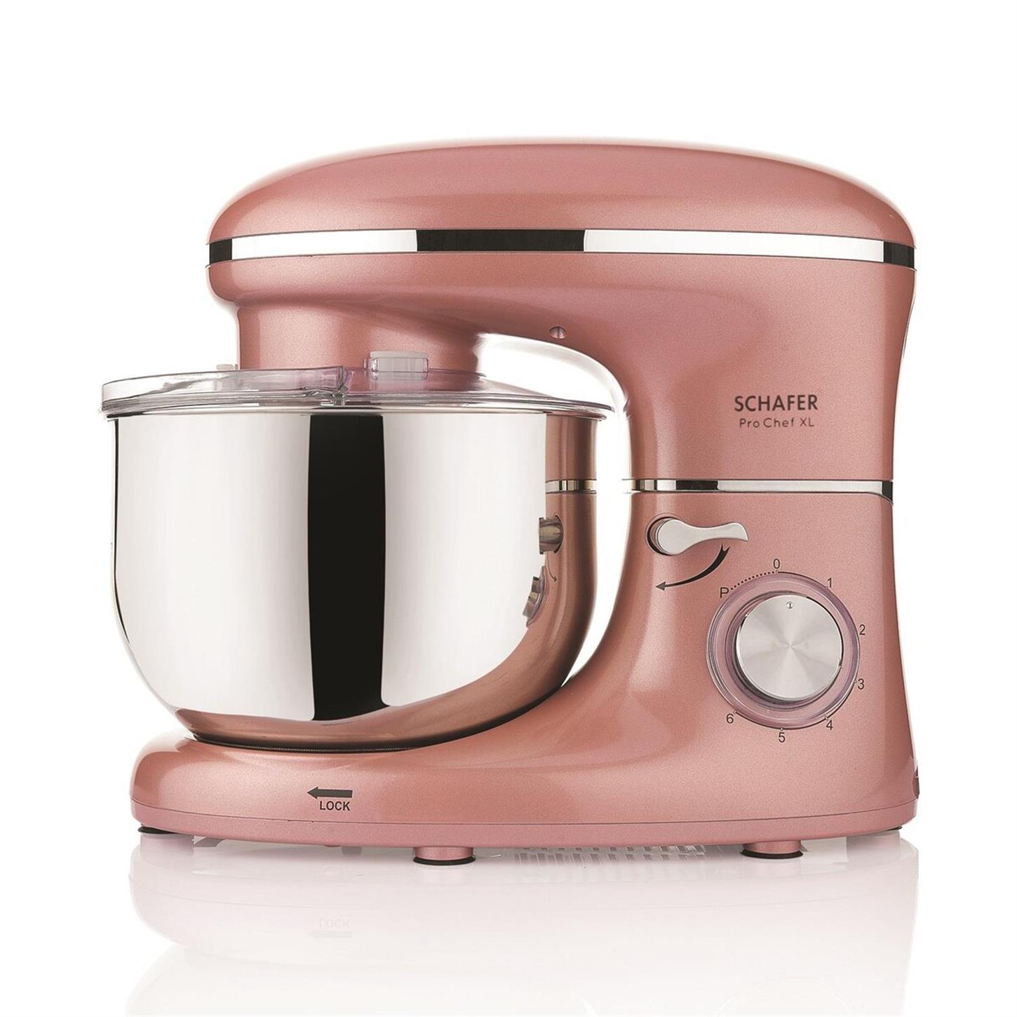 2S605-25014-ROS01Schafer Prochef XL Stand Mikser Rosegold