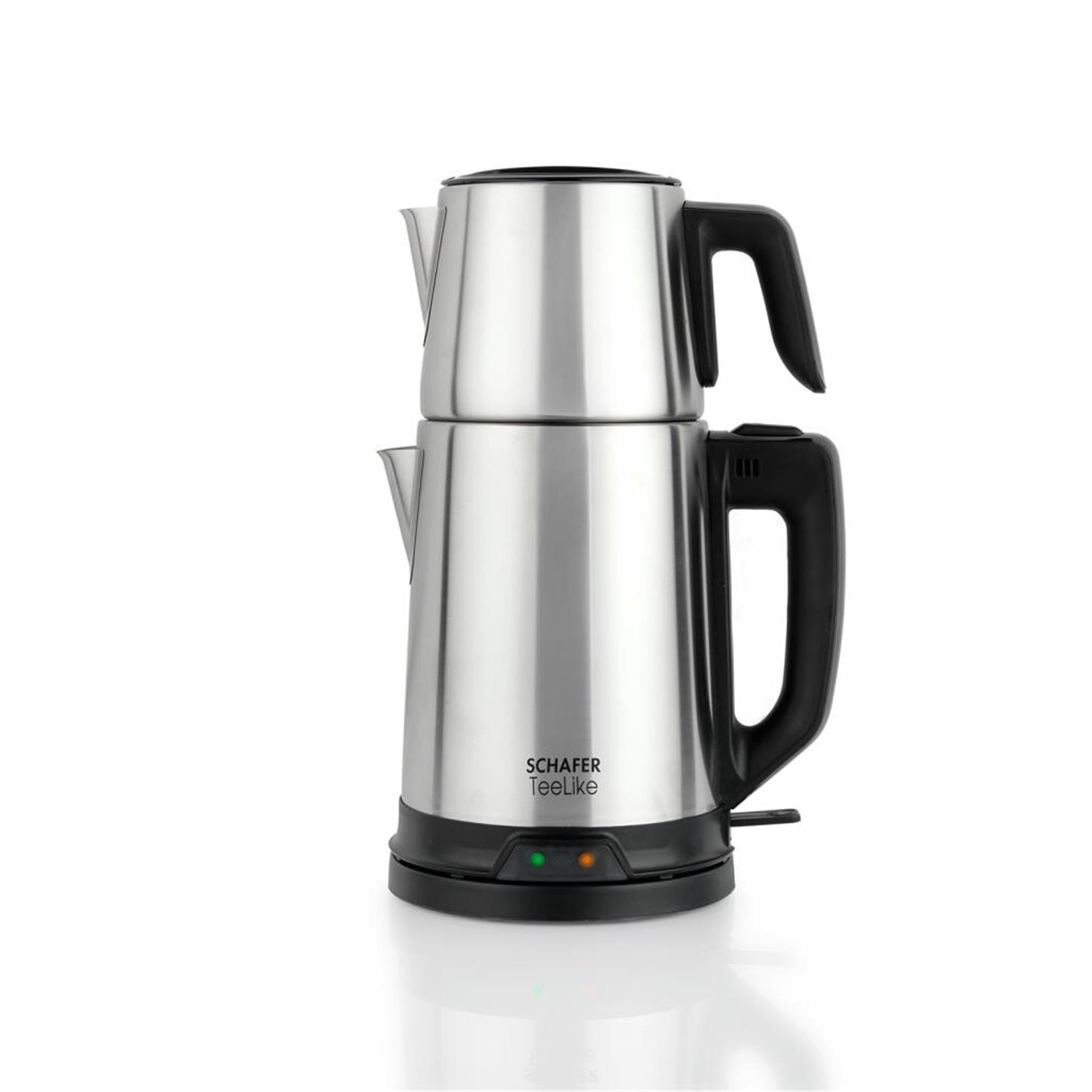 2SE706-25001-INX01Schafer TeeLike Elektrikli Çay Makinesi Inox
