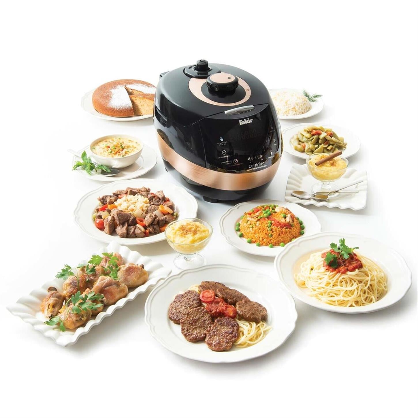 41003357Fakir Cuisinier Çok Programlı Basınçlı Pişirici