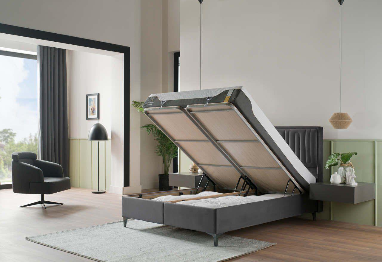 Bellona Petra Plus Baza 100x200 - Antrasit