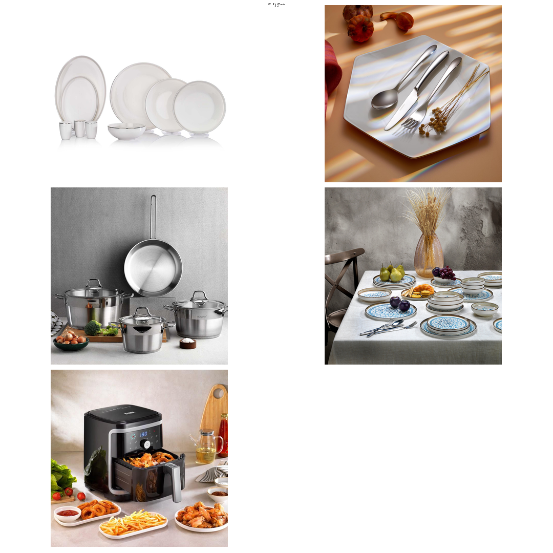 KRM-00039Schafer Platin Sofra & Mutfak Seti | Yemek Takımı+ÇKB+Tencere+Airfryer