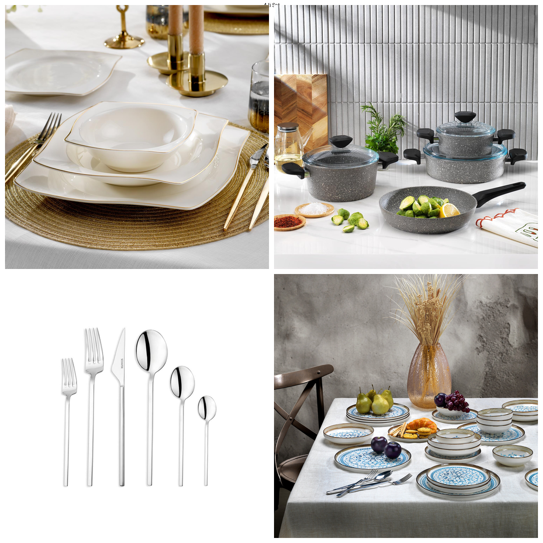 KRM-00044Schafer Gold Sofra & Mutfak Seti | Yemek Takımı+ÇKB+Tencere Seti+2 Çeşit 24 prç Yemek Takımı