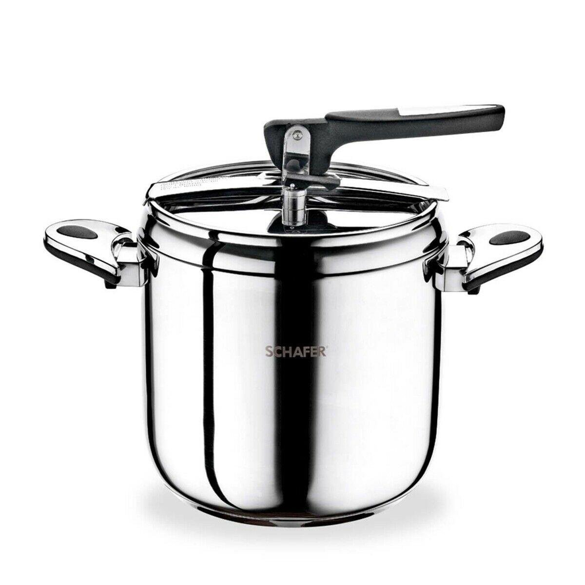 Schafer Classic Düdüklü Tencere 7 lt Inox