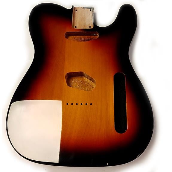 American Alder 3 Parça Strat Gövde Sunburst 3TS