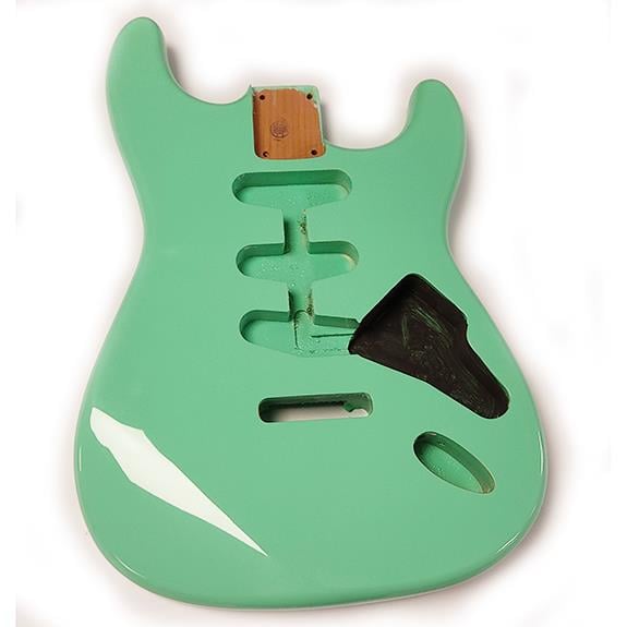 American Alder 3 Parça Strat Gövde Surf Green