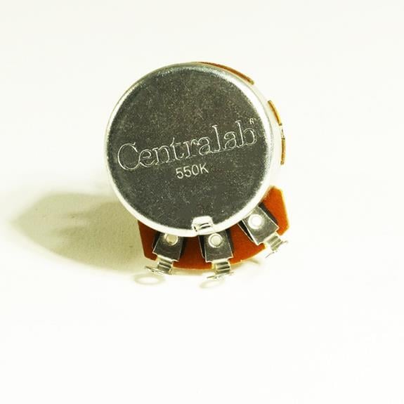 Centralab Pirinç Shaft Pot Audio 550K %9 Tolerans