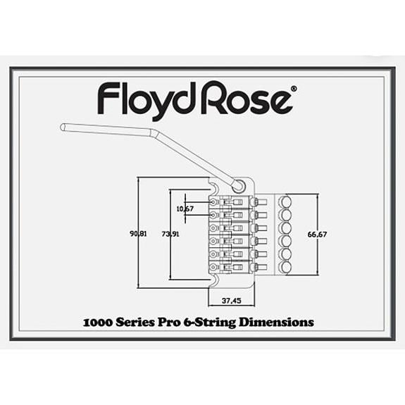 Floyd Rose FRTP3000 1000 Series Pro Tremolo Altın