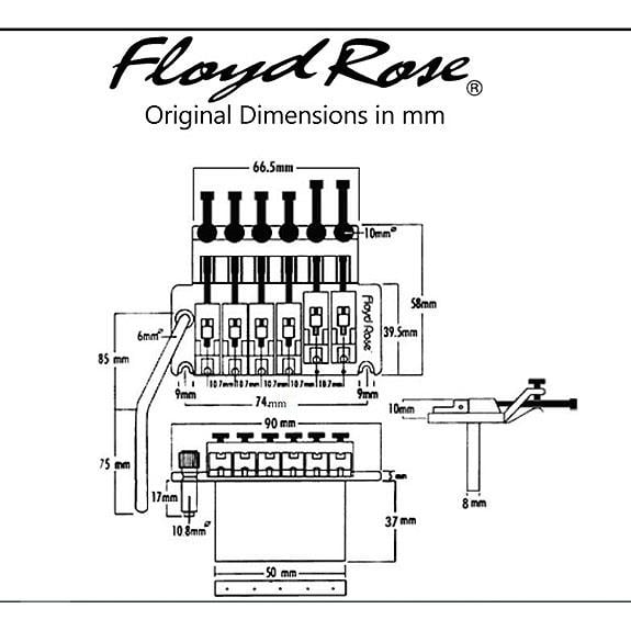 Floyd Rose FRTSVRD Special Vibe Tremolo Kırmızı