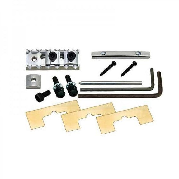 Gotoh GHL1C Elektro Gitar Üst Eşik Kilidi Tüm Set - Floyd Rose Locking Nut 43mm - Krom