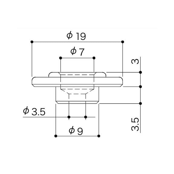 Gotoh RB20C Bas Tel Aparatı (String Tree) Krom