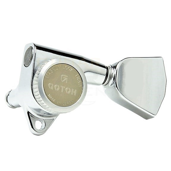 Gotoh SG301MGT04 CR Magnum Lock Trad. Kilitli Gitar Burgu Seti (3-3 Dizilim)