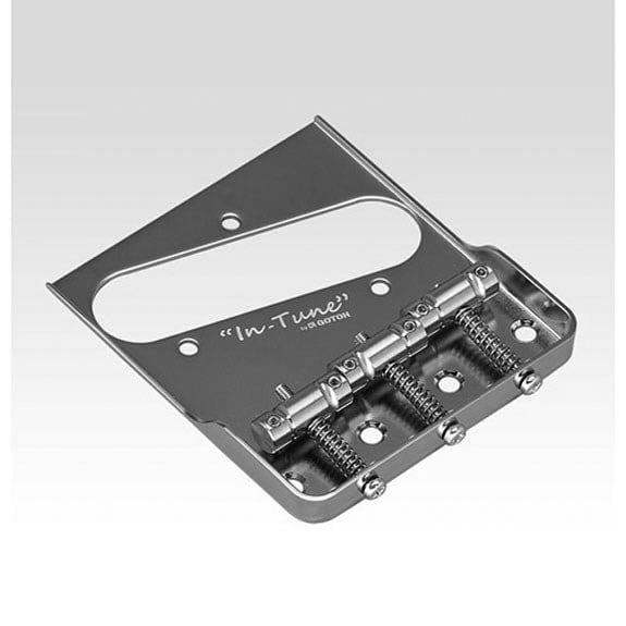 Gotoh TI-TC1S In Tune Telecaster Titanyum Köprü Krom