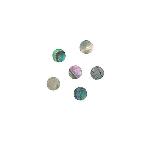 Hosco Japan ABL-3 Kakma Pozisyon Noktaları 3mm Abalone Sedef 10 Adet Set