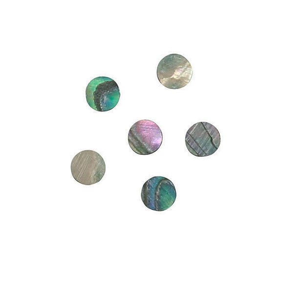 Hosco Japan ABL-5 Kakma Pozisyon Noktaları 5mm Abalone Sedef 10 Adet Set