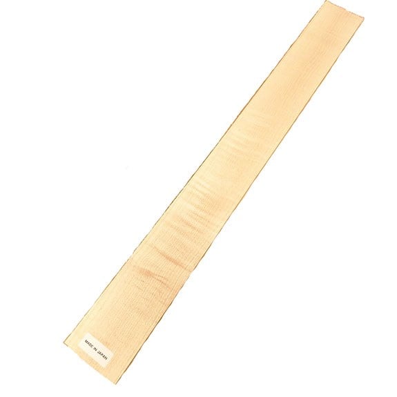 Hosco Japan CM2A 2A Grade Curly Maple Sertifikalı Gitar Fretboard Tuşe