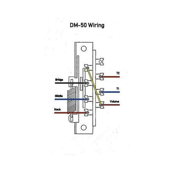 Hosco Japan DM30GS 3 Yollu Altın Bağlantı Switch Siyah