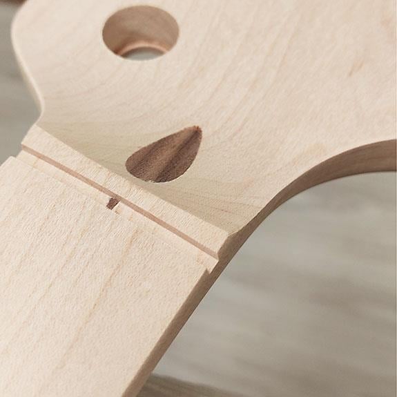 Hosco Japan HNK31T Tek Parça Ham Maple Half Paddle Bas Sap 20 Perde
