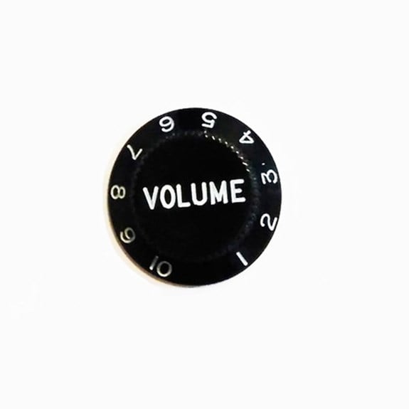 Hosco Japan KB240VI Volume Knob Siyah - İnç ve Metrik
