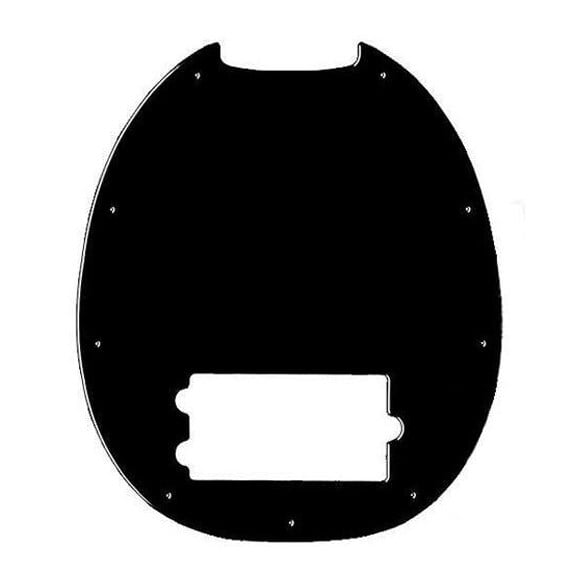 Hosco Japan MS-B3P Musicman Stingray Bas Standart Pickguard Siyah 3 Kat