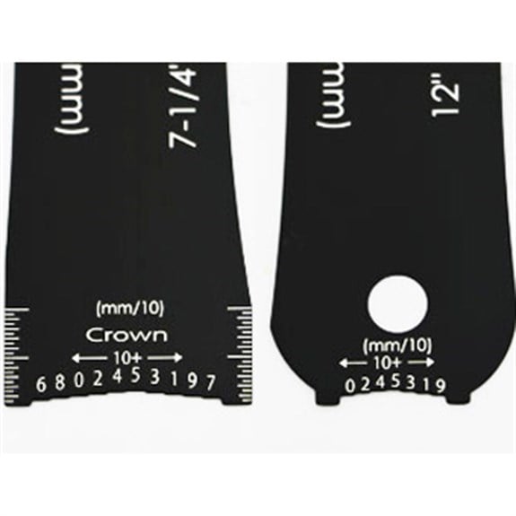 Hosco Japan Radius Gauge (Radius, tel - perde yüksekliği ölçer)