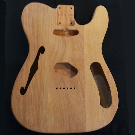 Hosco Japan TBD09TT 3 Parça Thinline Tele Gövde - Alder (Kızılağaç)