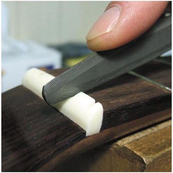 Hosco Japan TLNF3C Klasik Gitar Eşik Tel Yuvası Eğesi Seti (3 adet - 6 kalınlık)