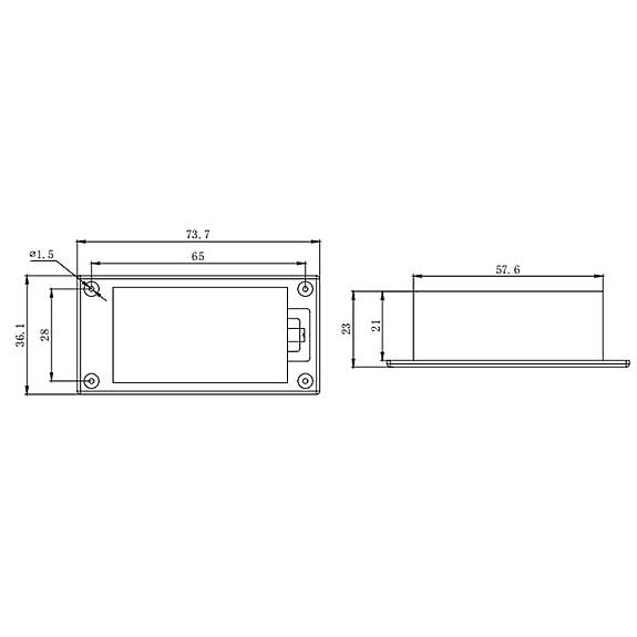 KD BC02 Equalizer Pil Kutusu Kablolu