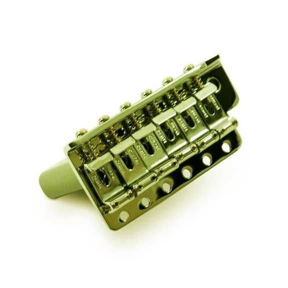 Kluson USA KNTSLHG Vintage Solak Strat Elektro Gitar Tremolo Köprü Seti Altın (Çelik Blok)