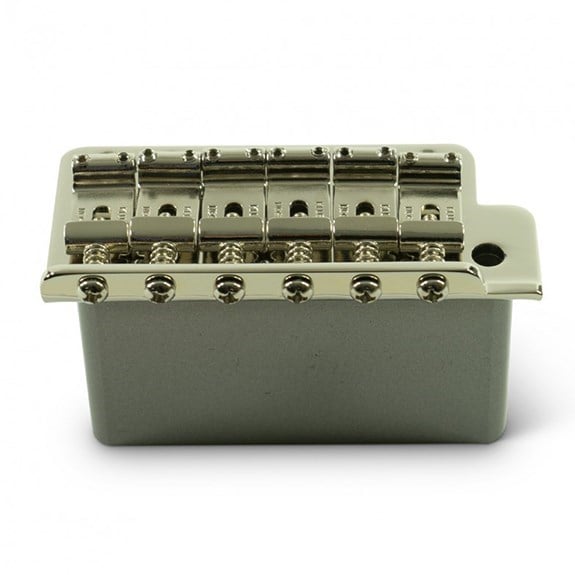 Kluson USA KVTSN Vintage Strat Elektro Gitar Tremolo Köprü Seti Nikel (Çelik Blok) (11,3mm)