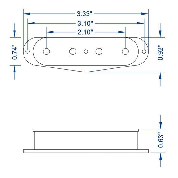 Lollar Original P-Bass Single Coil Manyetik
