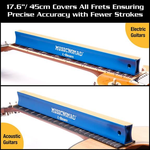 Musicnomad MN811 L Beam Fret Leveler 45cm