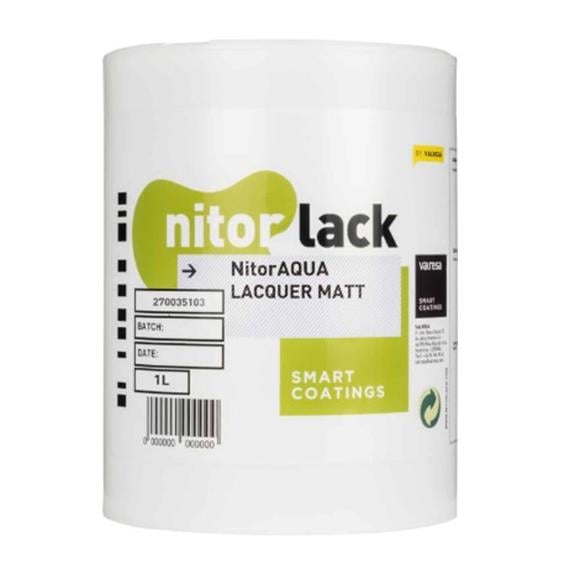 Nitorlack Nitoraqua Vernik 1 Litre Mat