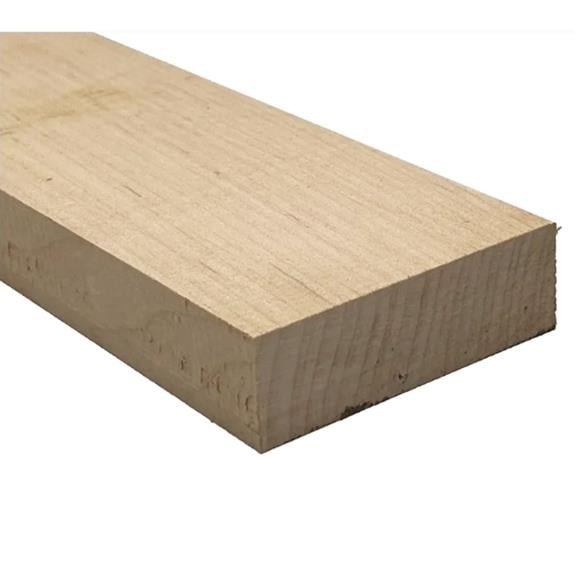 Quarter Sawn A Grade Kanada Maple Sertifikalı Neck Blank 91.45cm