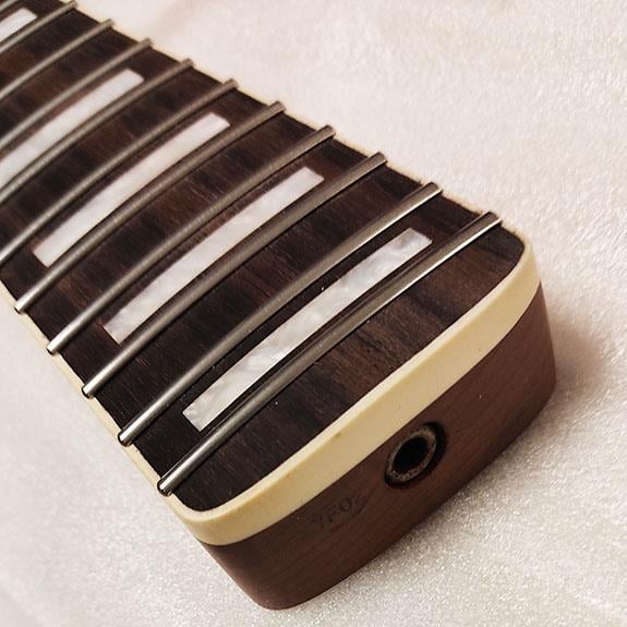 Roasted Maple 21 Perde CBS A Grade Flame Sap Rosewood Hidden Tang Satin Nitro