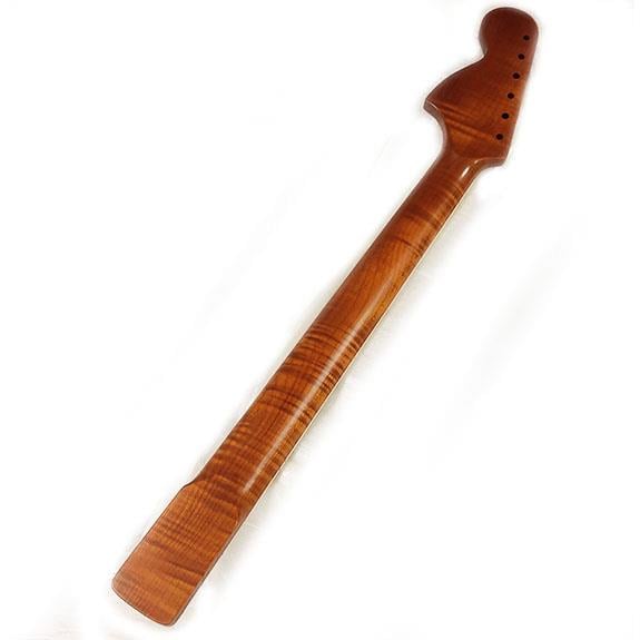 Roasted Maple 21 Perde CBS AAA Grade Flame Sap Rosewood Hidden Tang Satin Nitro