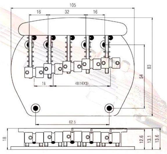 S.I.C BB523BK 5 Tel Bas Köprüsü Siyah