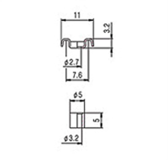 S.I.C HS106CR Tel Aparatı (String Tree) Krom