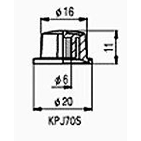S.I.C KPJ70S Bas Knob Ufak