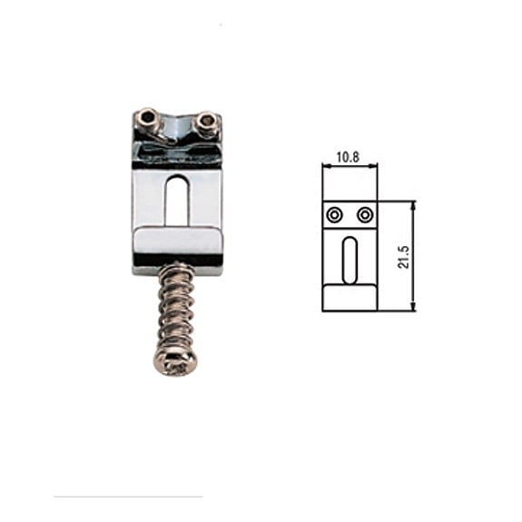 S.I.C PS007CR Elektro Gitar Tekli Saddle (10,8mm)