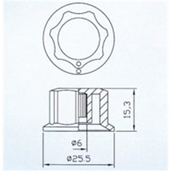 Song KN01001 Bas ve Pedal Knob