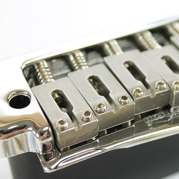 Wilkinson WVPSBCR Elektro Gitar Tremolo Köprü Seti Krom (Çelik Blok)