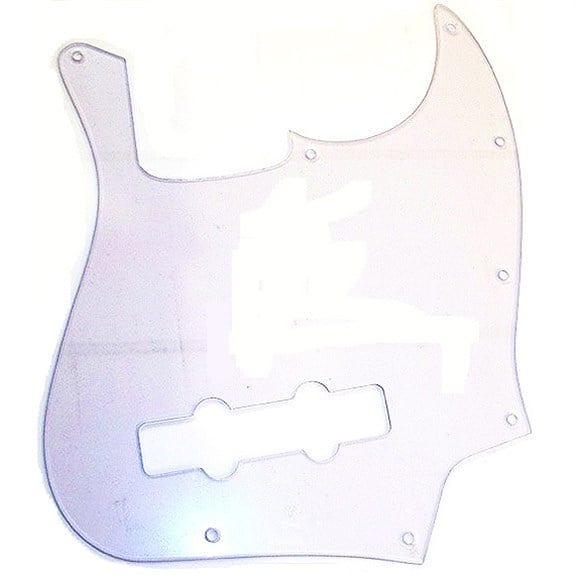 X-Guards Caz Bas Pickguard Şeffaf 9 Delik