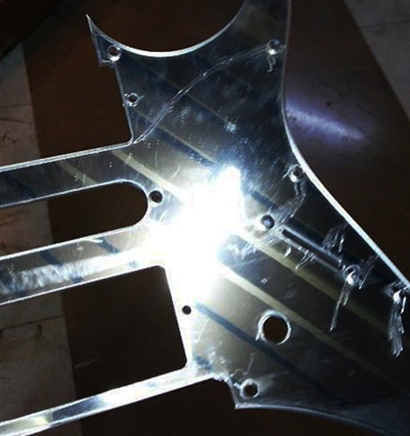 XD21RG ibanez Tip Pickguard Ayna - Tek Kat