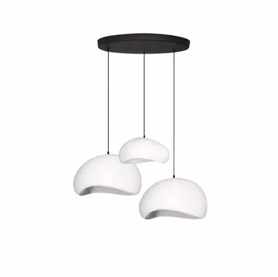 Bone Üçlü Sarkıt Aydınlatma 30-40-40 cm