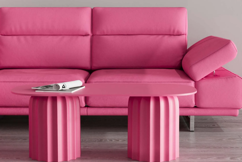 Konia Pembe Orta Sehpa