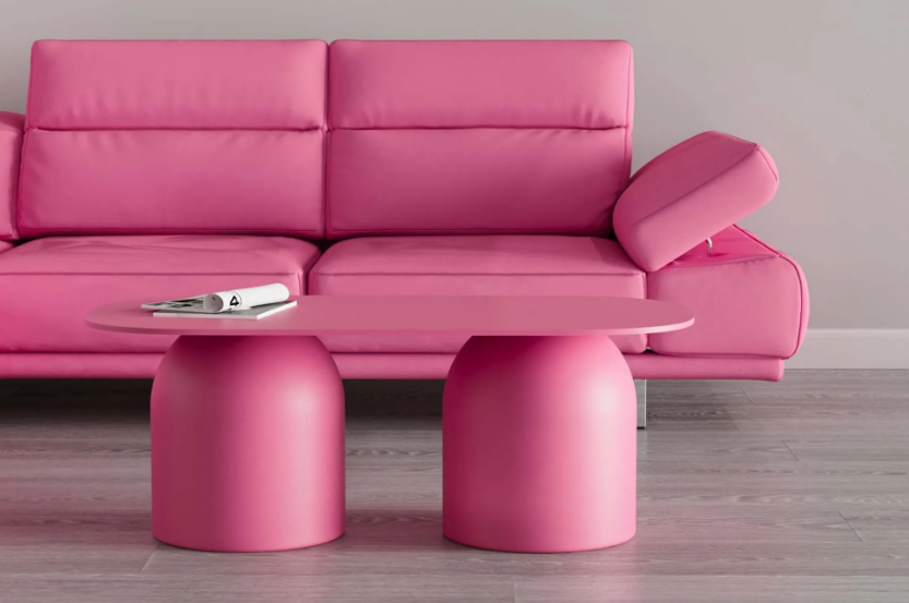 Rocky Pembe Orta Sehpa
