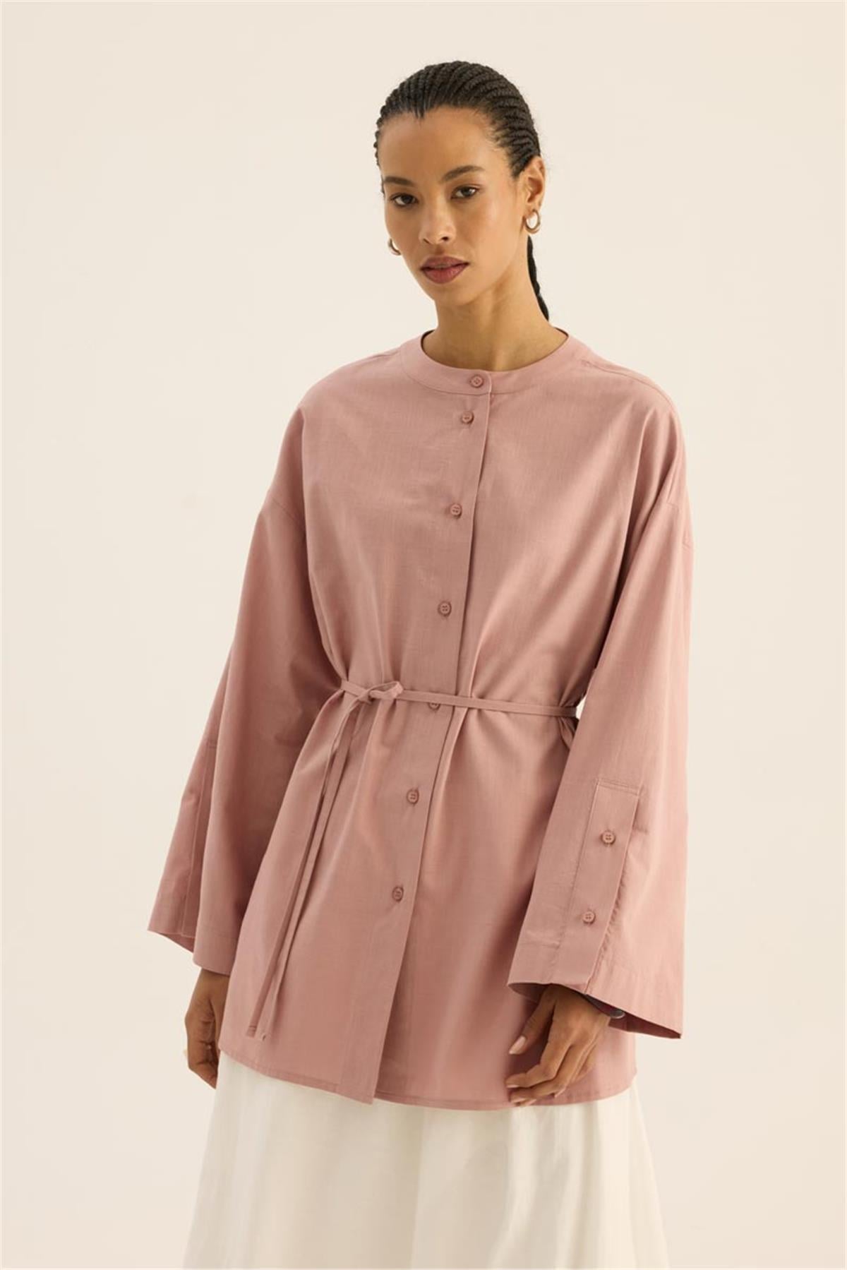 Kimono Gömlek Pudra