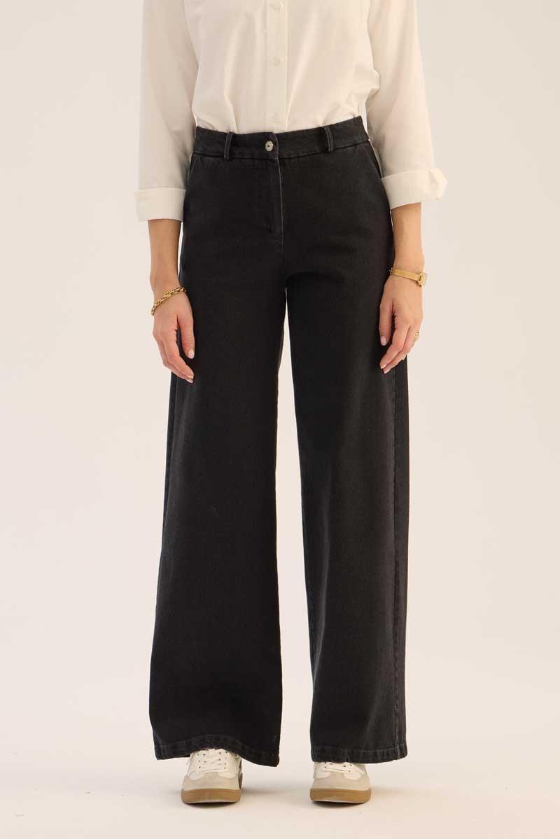 Loose Fit Jean Antrasit