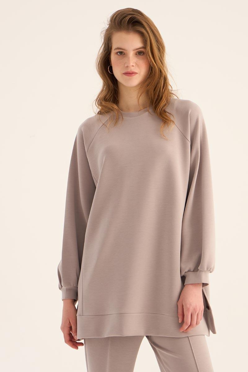 Modal Sweatshirt Vizon