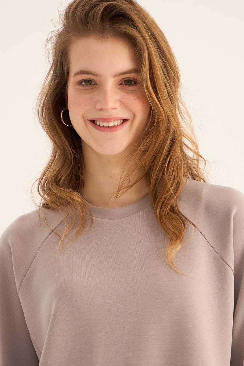 Modal Sweatshirt Vizon